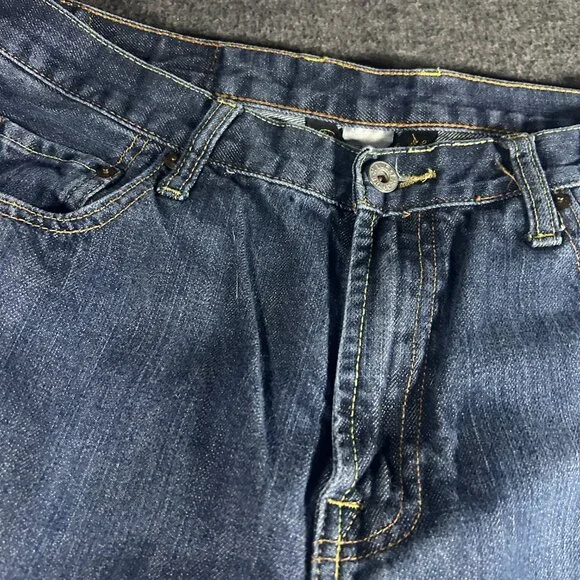 Lucky Brand 34/29 Mens Relaxed Straight Leg Jeans Denim Blue - Picture 5 of 12